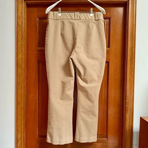 Lilly Pulitzer Parrish High Rise Crop Flare Pant 💛🤎 - Picture 8 of 9